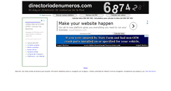 Desktop Screenshot of directoriodenumeros.com